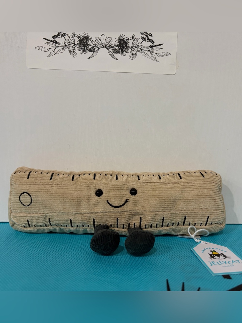 AUTHENTIC Jellycat Amuseables Ruler- NWT- FAST SHIP